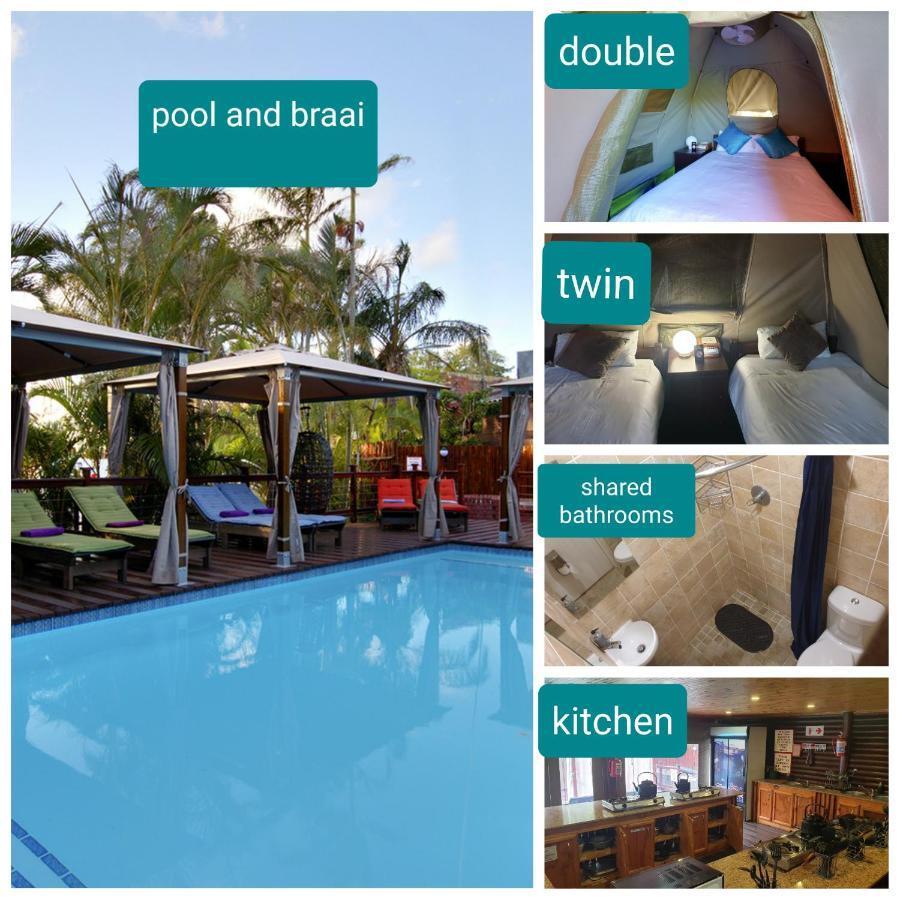 Urban Glamping Tranquil International Backpacking Village St Lucia Luaran gambar